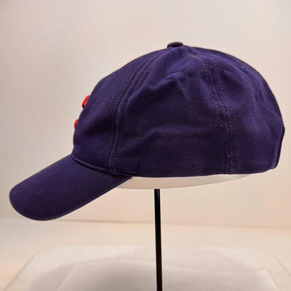Chicago Cubs Split Color Baseball Cap Adjustable Strap Cotton MLB Hat OSFA - Picture 5 of 11